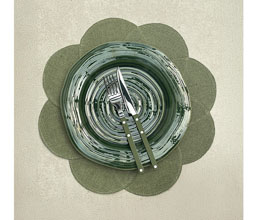 13.7360.0013: Σουπλά πράσινο jute