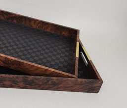 14.7050.0025 - Διακοσμητικός δίσκος ξύλο

