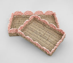 14.7281.0113: Δίσκος rattan