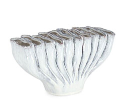 15.7009.0562 - Βάζο κεραμικό λευκό

