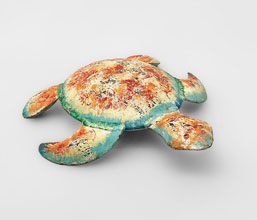 15.7009.0572 - Διακοσμητικό χελώνα πολύχρωμη, μέταλλο

