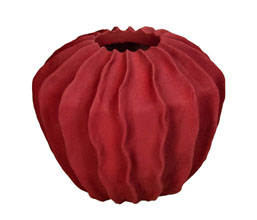 15.7138.0388: Βάζο ρητίνη, κόκκινο