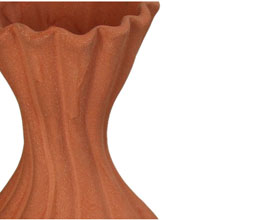 15.7138.0390: Βάζο stoneware 