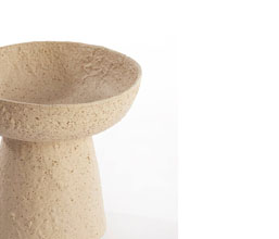 15.7277.0135: Διακοσμητικό μπολ σε βάση, αλουμίνιο