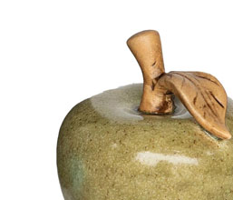 15.7278.0076: Διακοσμητικό μήλο, terracotta