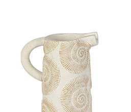 15.7278.0097: Διακοσμητική κανάτα cement, ανάγλυφη