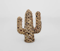 15.7281.0348 - διακοσμητικό κάκτος, rattan

