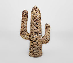 15.7281.0349 - διακοσμητικό κάκτος, rattan

