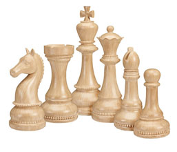 15.7281.0353 - Σετ6 τεμ. φιγούρες σκάκι, ρητίνη

