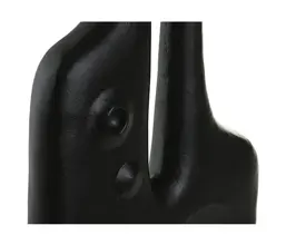 15.7308.0927: Βάζο αλουμίνιο μαύρο