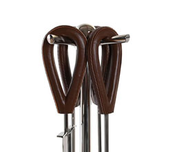 15.7308.0943: Set τζακιού, 4 τεμ. Inox aluminium