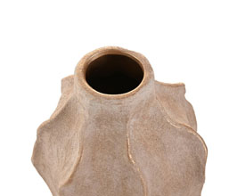 15.7308.0983: Βάζο stoneware ανάγλυφο