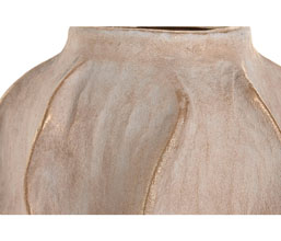 15.7308.0984: Βάζο stoneware ανάγλυφο