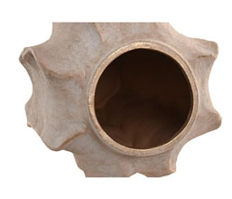 15.7308.0984: Βάζο stoneware ανάγλυφο