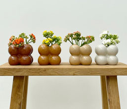 15.7360.0086: Set 4 βαζάκια κεραμικά