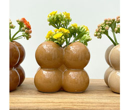 15.7360.0086: Set 4 βαζάκια κεραμικά