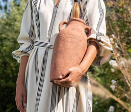 15.7363.0078: Διακοσμητικό βάζο terracotta