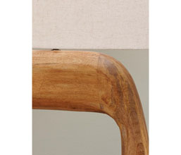 16.7075.0048: φωτιστικό επιτραπέζιο ξύλο Mango