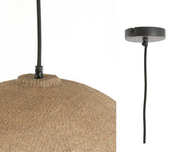 16.7277.0064: φωτιστικό οροφής papier mache