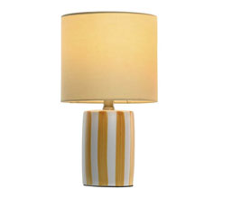 16.7308.0301: φωτιστικό επιτραπέζιο κεραμικό με καπέλο