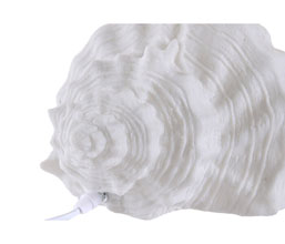 16.7308.0324: φωτιστικό επιτραπέζιο, κοχύλι, αμμόλιθος