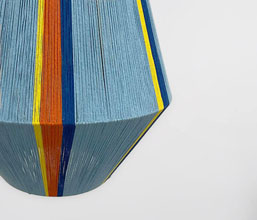 16.7339.0131: φωτιστικό οροφής rope σιέλ