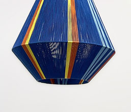 16.7339.0134: φωτιστικό οροφής rope μπλε