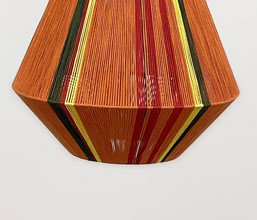 16.7339.0136: φωτιστικό οροφής rope πορτοκαλί - πράσινο