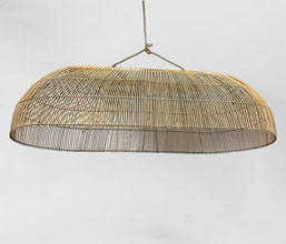 16.7339.0138: φωτιστικό οροφής rattan 