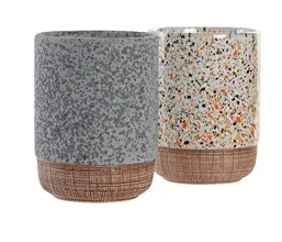 17.7308.0202: ποτήρι για οδοντόβουρτσες stoneware