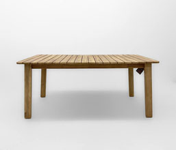 21.7310.0024: Set 5τεμ. Dining: Τραπέζι ξύλο ακακία (teak look) 161X90X75Y, 4 καρέκλες ξύλο ακακία (teak look), με κάθισμα flat rope, χρώμα ανθρακί 60Χ53Χ84Υ