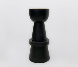 21.7339.0139: Stool υψηλό, ξύλο suar. Μόνο 1 τεμάχιο