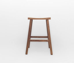 21.7339.0238: Bar stool ξύλο teak (ύψος καθίσματος 74εκ.) Μόνο 1 τεμάχιο