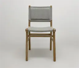 21.7339.0412: καρέκλα Syros ξύλο teak με ύφασμα olefin sunproof, αδιάβροχο και εσωτερικό γέμισμα quick foam (ύψος καθίσματος 47εκ.)