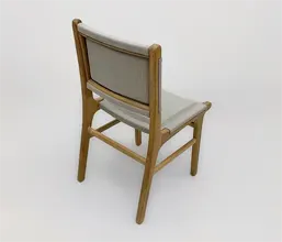 21.7339.0412: καρέκλα Syros ξύλο teak με ύφασμα olefin sunproof, αδιάβροχο και εσωτερικό γέμισμα quick foam (ύψος καθίσματος 47εκ.)