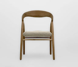 21.7339.0523: Πολυθρόνα  ξύλο Teak, ύφασμα olefin (ύψος καθίσματος 46εκ)