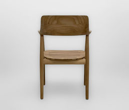 21.7339.0536: Πολυθρόνα Dining Cresto, ξύλο Teak (ύψος καθίσματος 46εκ.)