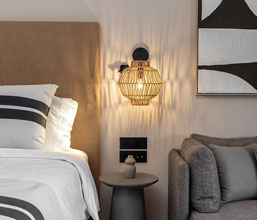 21.7378.0029: side table in-out, fiber cement χρώμα light grey, mat finish