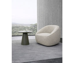 21.7378.0081: Δ.70, 60Υ τραπέζι  in-out, βάση κώνος fiber cement, αδιάβροχο, matt finish