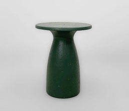 21.7378.0087 - side table in-out, fiber cement , lava stone finish, αδιάβροχο 
