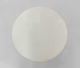 21.7378.0097: side table in-out, fiber cement, smooth matt finish, χρώμα off white