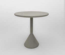 21.7378.0119: Τραπέζι in-out fiber cement , matt finish,  χρώμα γκρι