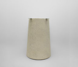 21.7378.0122 - Bάση τραπεζιού Fiber Cement χρώμα μπεζ Lava finish, (Διάμετρος βάσης 40-50εκ.)
