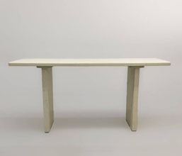 21.7378.0124 - Κονσόλα Fiber Cement χρώμα μπεζ, Lava Stone Finish, καπάκι πάχος 4εκ.
