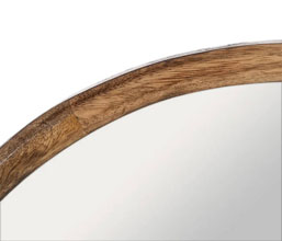 22.7234.0111: Καθρέπτης ξύλο mango (πάχος 2,5εκ)