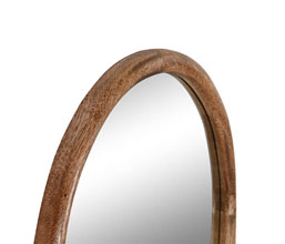 22.7308.0175: καθρέπτης ξύλο mango natural (πάχος 2,5εκ)