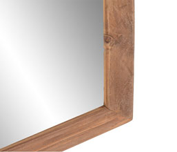 22.7308.0176: καθρέπτης ανακυκλωμένο ξύλο natural (πάχος 4εκ)