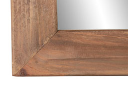 22.7308.0176: καθρέπτης ανακυκλωμένο ξύλο natural (πάχος 4εκ)