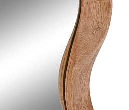 22.7308.0177: καθρέπτης ξύλο mango natural (πάχος 3εκ)