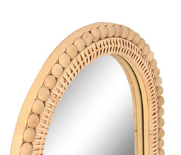 22.7308.0189: καθρέπτης rattan